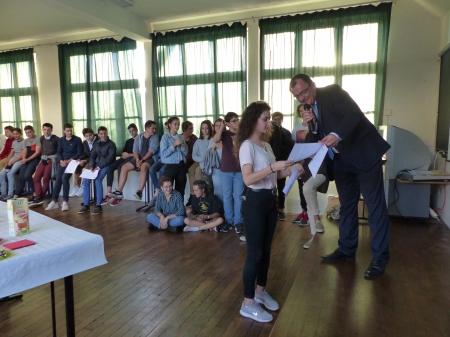REMISE DES DIPLOMES - SESSION 2018 : FELICITATIONS A TOUS !