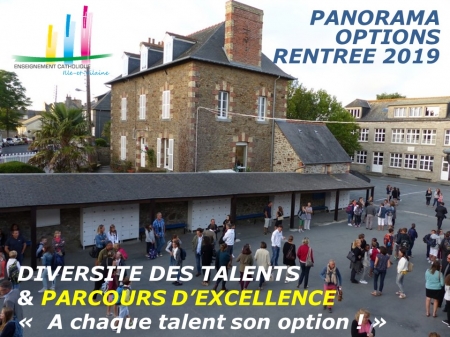 PANORAMA DES OPTIONS A SAINTE-MARIE                   - TALENTS ET PARCOURS D'EXCELLENCE -