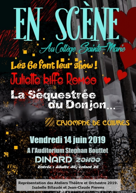 TOUS EN SCENE ! OPTION THEATRE & CLASSE ORCHESTRE !