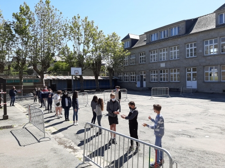 LUNDI 18 MAI 2020 - REPRISE DES COURS AU COLLEGE SAINTE-MARIE !