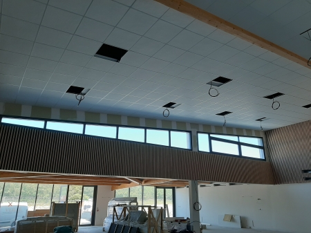 VISITE DE CHANTIER AU TERME DE TROIS SEMAINES DE REPRISE