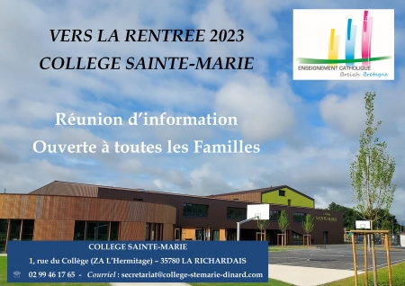 LUNDI 28 NOVEMBRE - 19H : SOIREE DE PRESENTATION OUVERTE A TOUS !