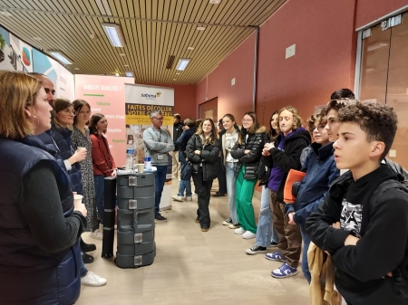 NOS ELEVES DE 3EME PARTICIPENT A LA SEMAINE DE L'INDUSTRIE