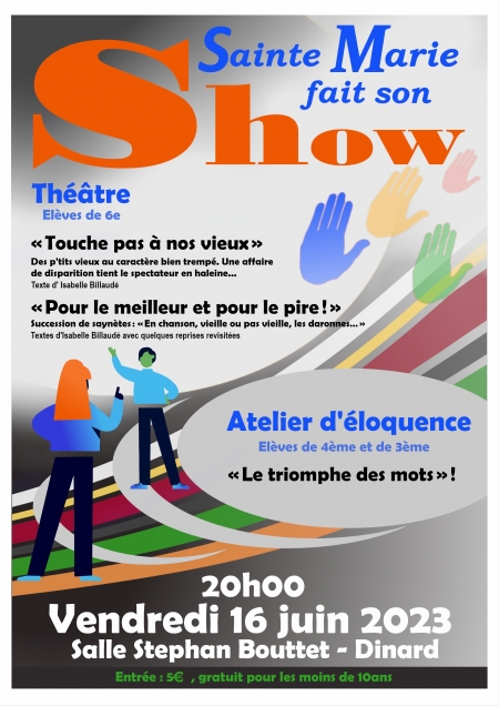 TOUS EN SCENE : SAINTE-MARIE FAIT SON SHOW !