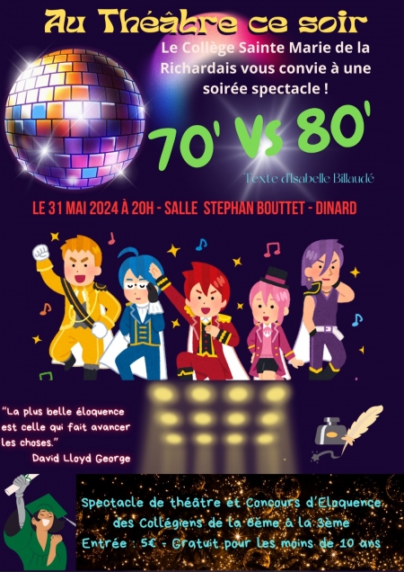 Spectacle Théâtre-Eloquence