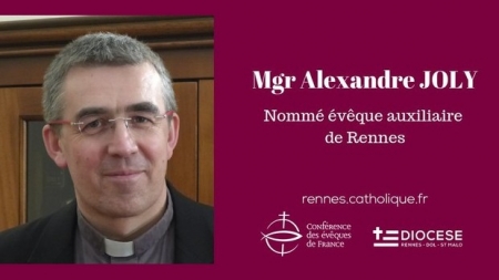 ORDINATION EPISCOPALE DE MGR JOLY, NOUVEL EVEQUE AUXILIAIRE DE RENNES