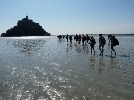 MARCHE DE RENTREE : TRAVERSEE DE LA BAIE DU MONT-SAINT-MICHEL